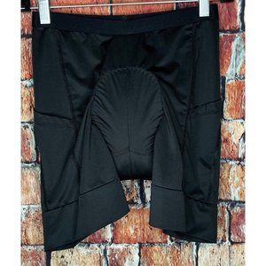 REI Co-op Black Padded Cycling Biking Ride Shorts Men’s Small Polyester Spandex